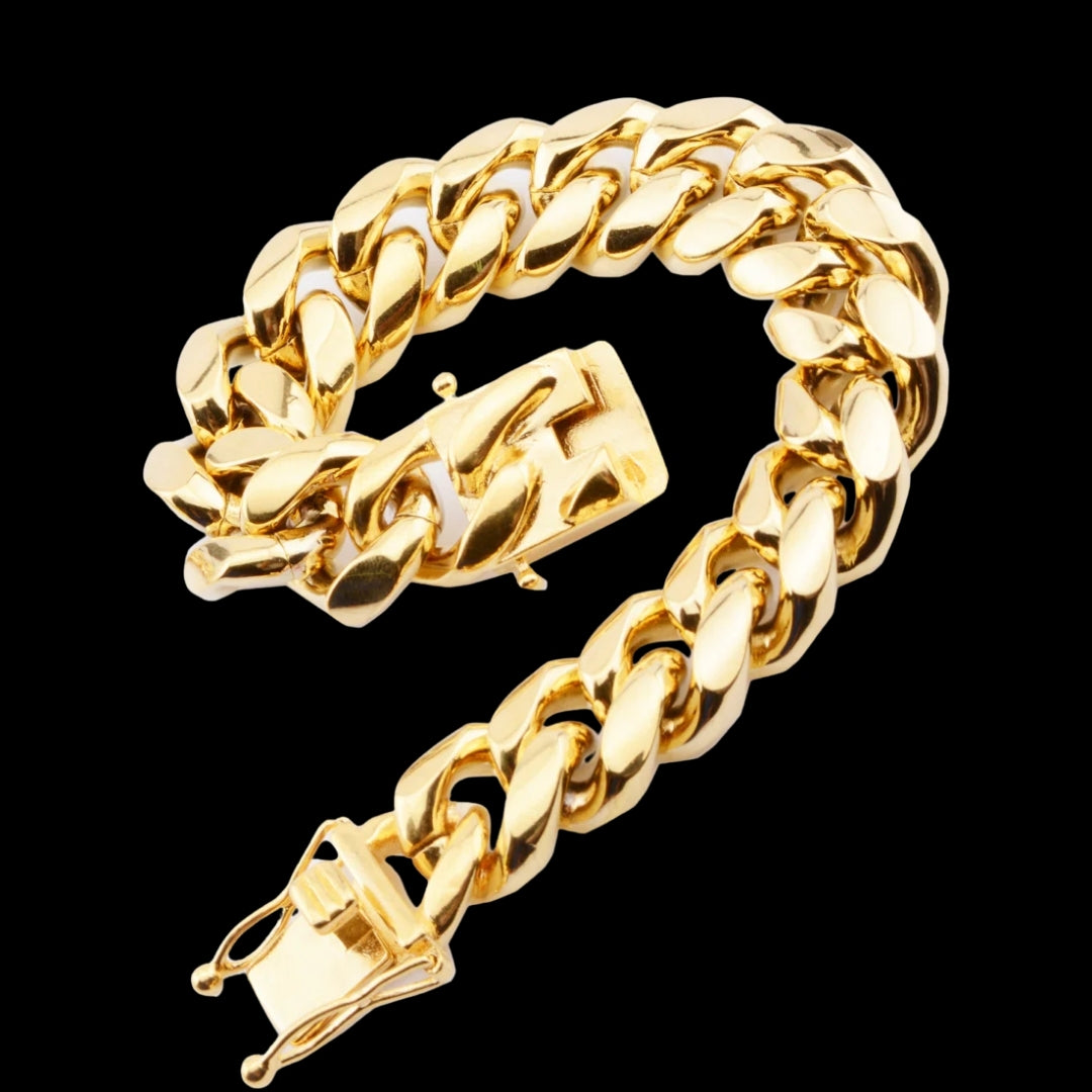 NEW | 6MM-22MM Box Clasp Luxury Stainless Steel Bracelet