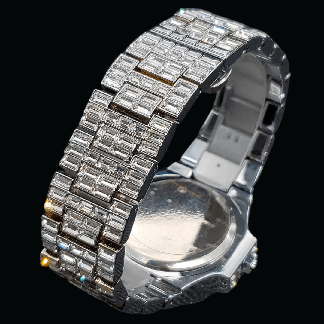Fully Lab Diamond Iced Out Diamond Watch