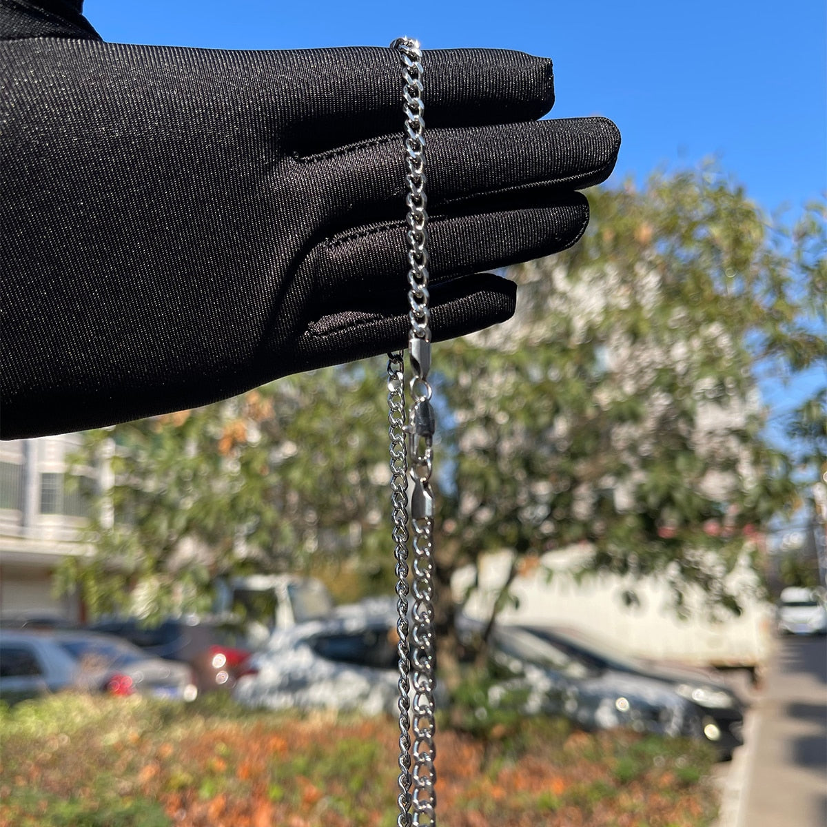 5MM Stainless Steel Cuban Link Chain Necklace