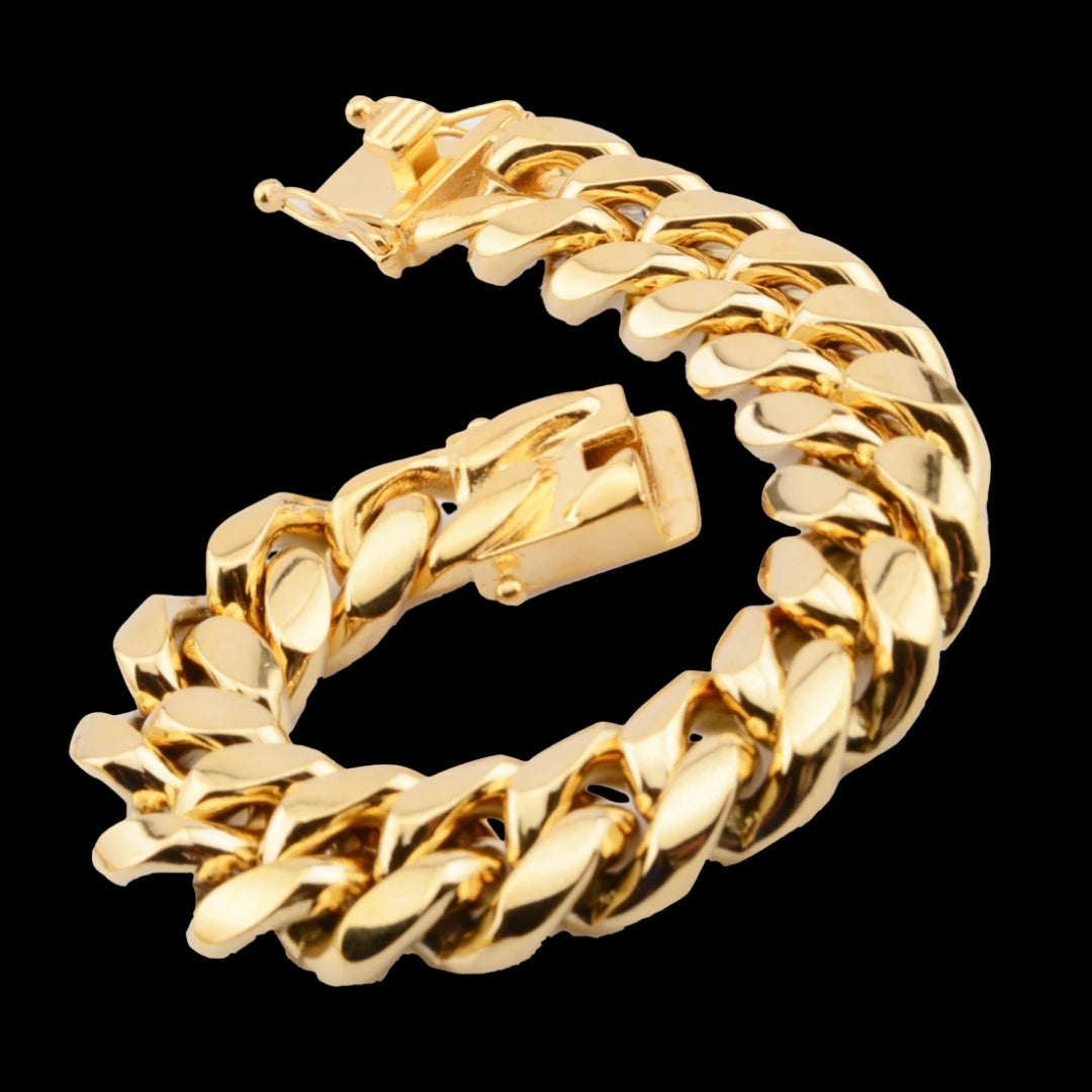 NEW | 6MM-22MM Box Clasp Luxury Stainless Steel Bracelet