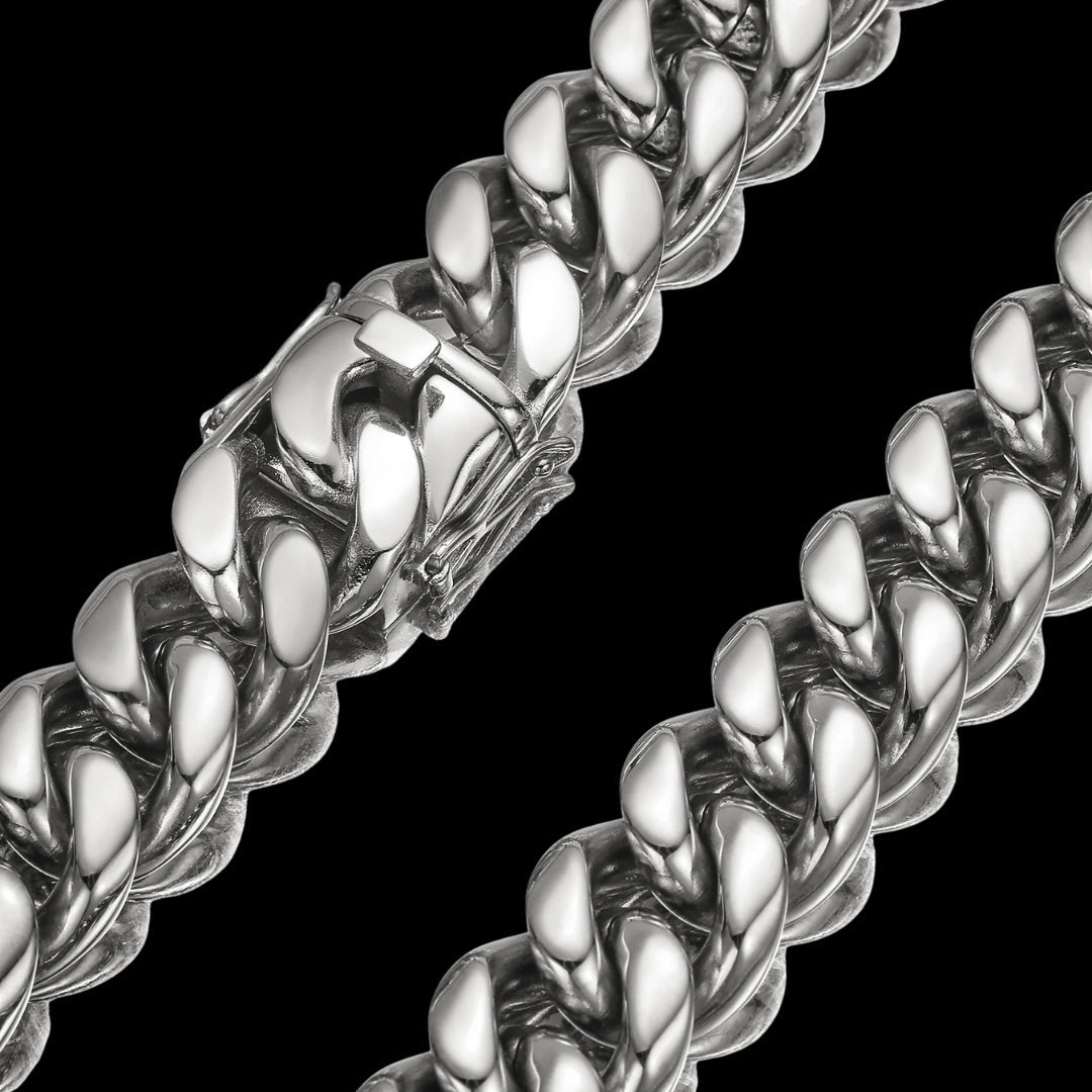 NEW | 6MM-22MM Box Clasp Luxury Stainless Steel Bracelet