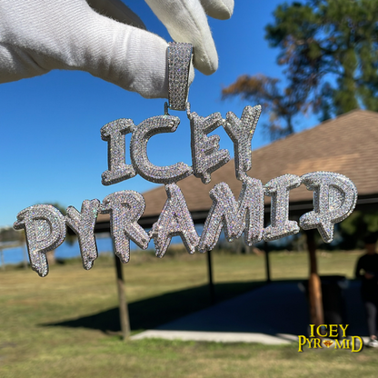 Trend Luxury Design Iced Out Personalized Custom Name Necklace Pendant