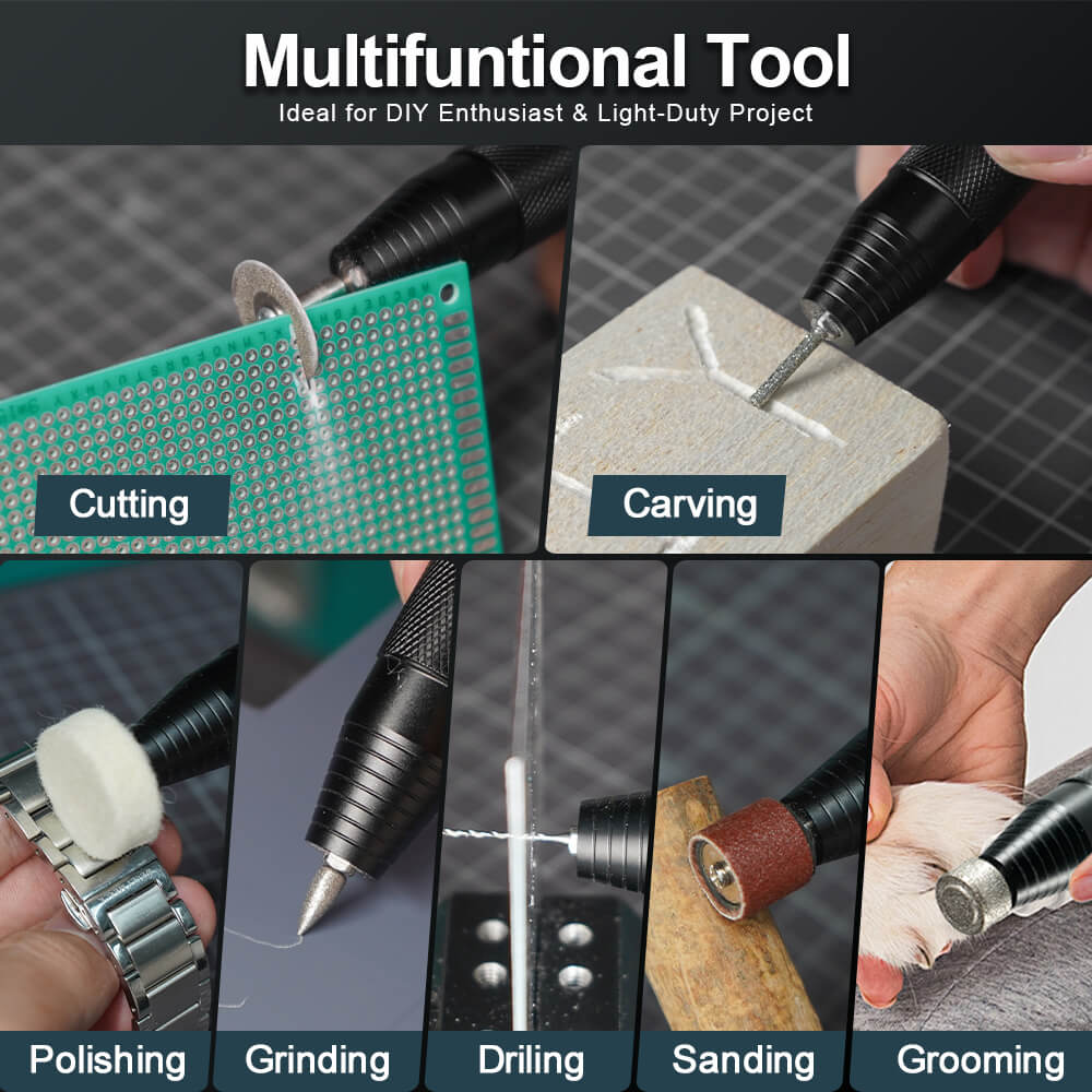 Hanboost® S2 Electric Cordless Rotary Tool Kits for DIY Maker & Craftsmen