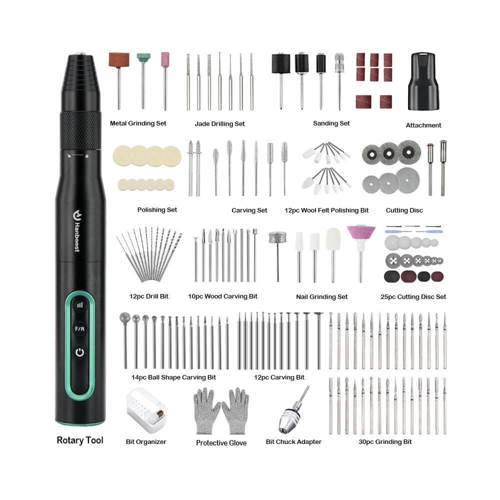 Hanboost® S2 Electric Cordless Rotary Tool Kits for DIY Maker & Craftsmen