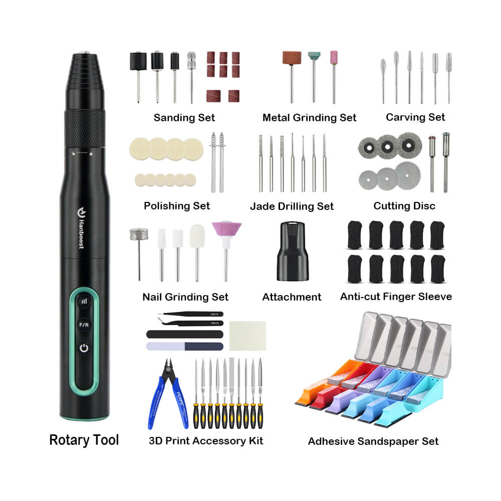 Hanboost® S2 Electric Cordless Rotary Tool Kits for DIY Maker & Craftsmen