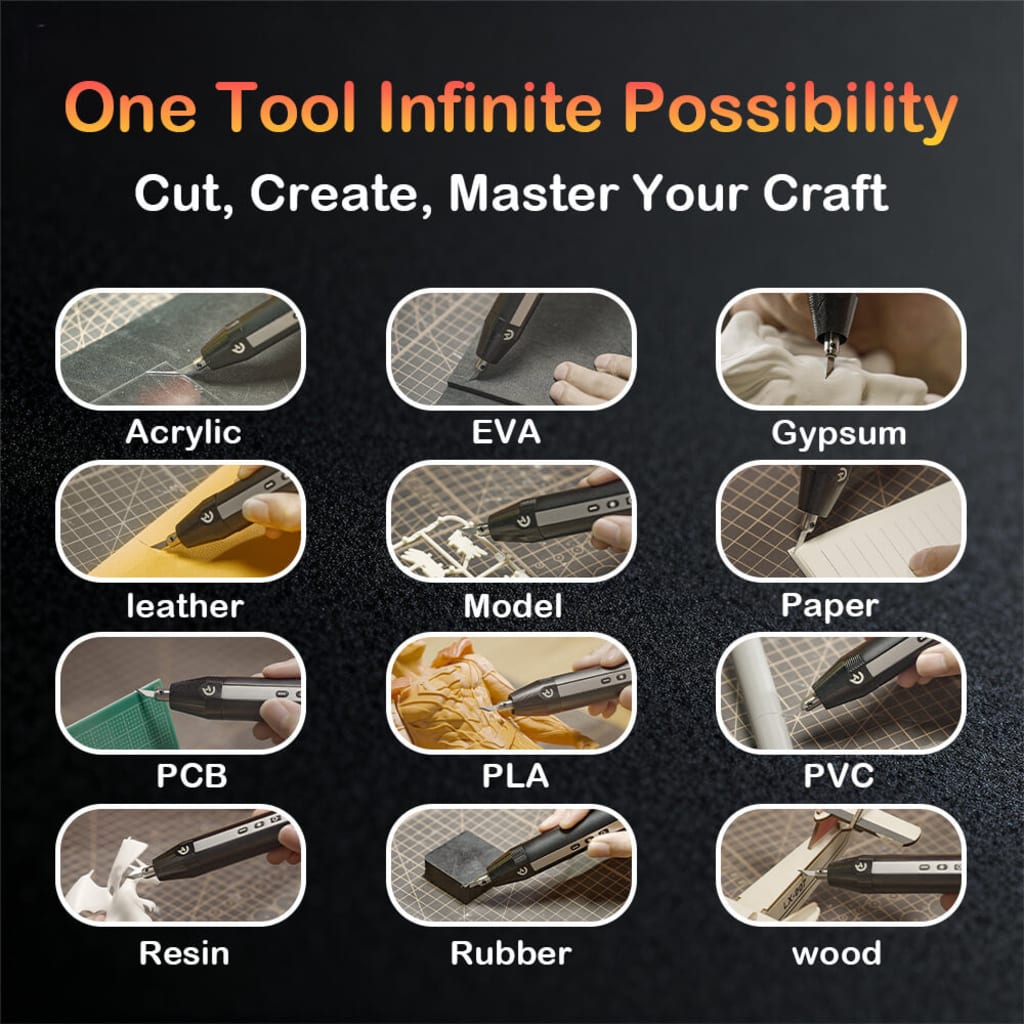 Hanboost® C1 Wireless Ultrasonic Cutter for DIY Maker